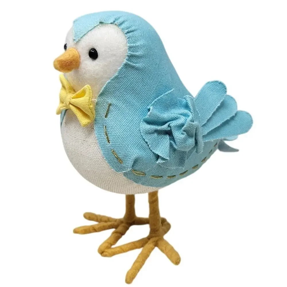 Target Spritz Bird 2015 Easter Spring Blue Cottage Cute Bow Tie Fabric